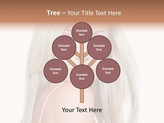 Beauty Blond Blue PowerPoint Template