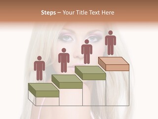 Beauty Blond Blue PowerPoint Template