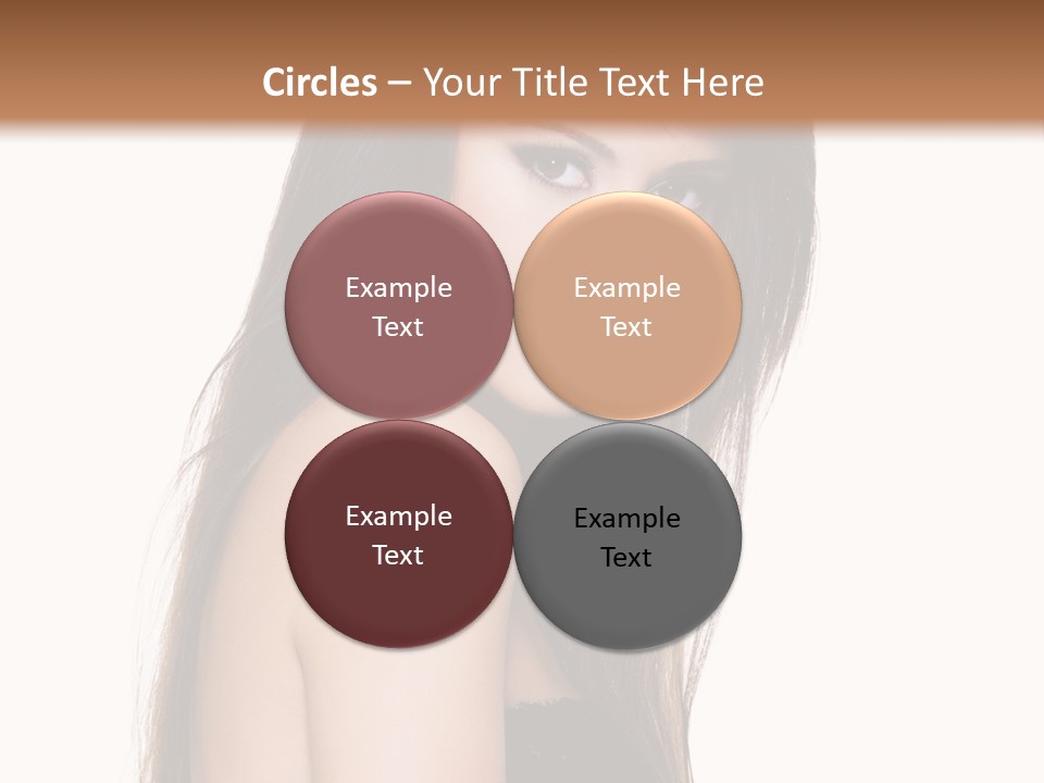 White Blond Bedroom PowerPoint Template