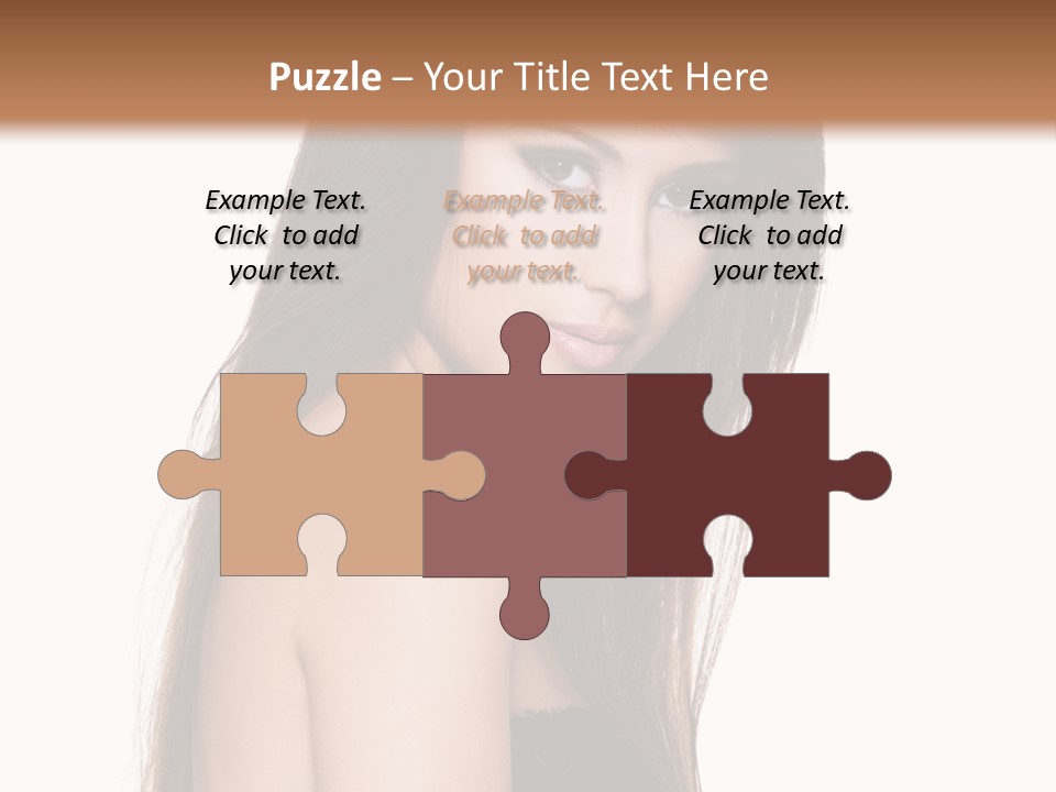 White Blond Bedroom PowerPoint Template