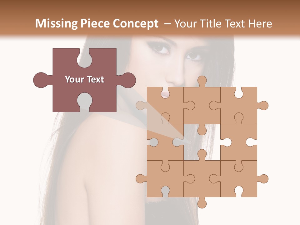 White Blond Bedroom PowerPoint Template