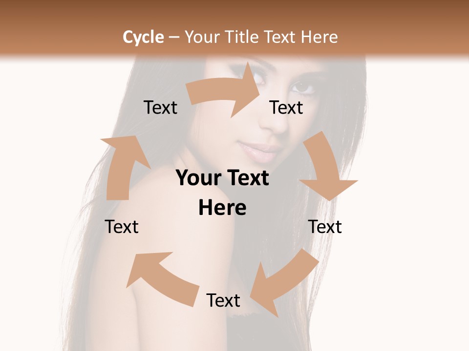 White Blond Bedroom PowerPoint Template