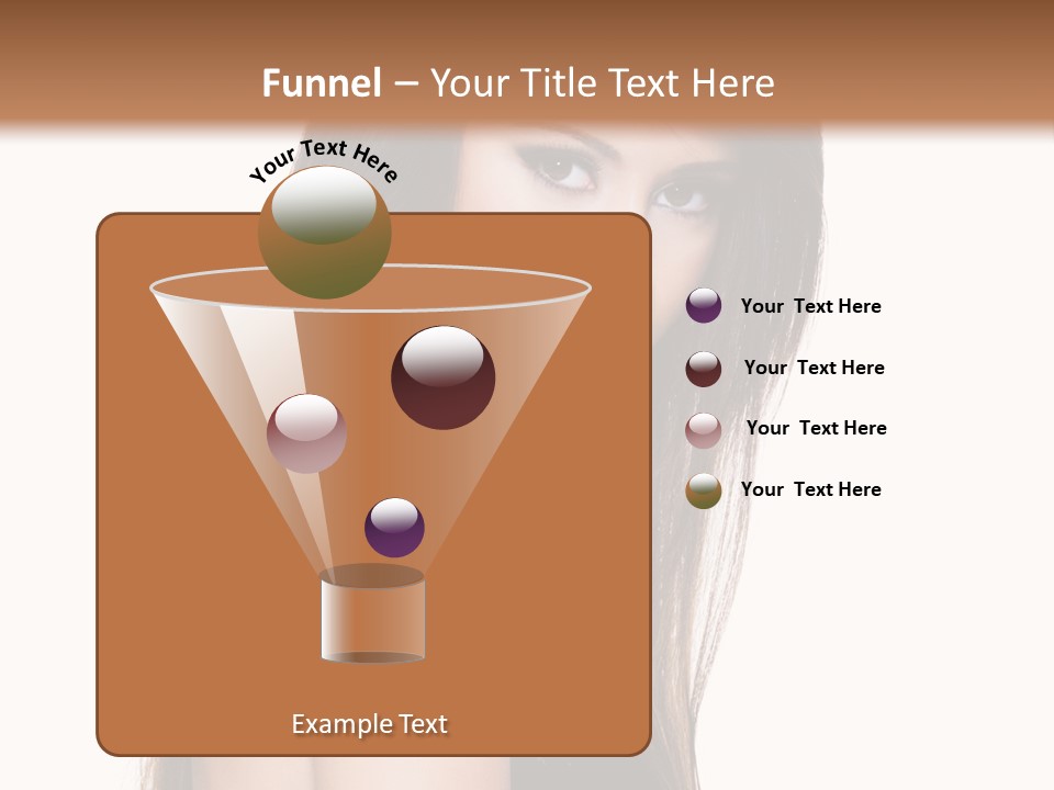 White Blond Bedroom PowerPoint Template