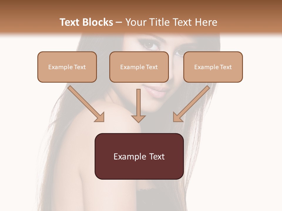 White Blond Bedroom PowerPoint Template