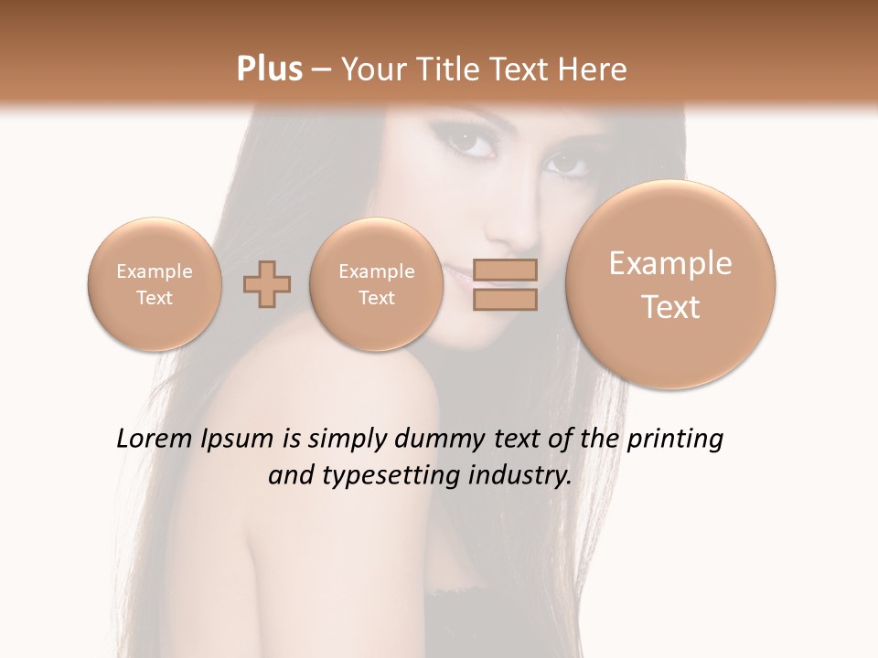 White Blond Bedroom PowerPoint Template