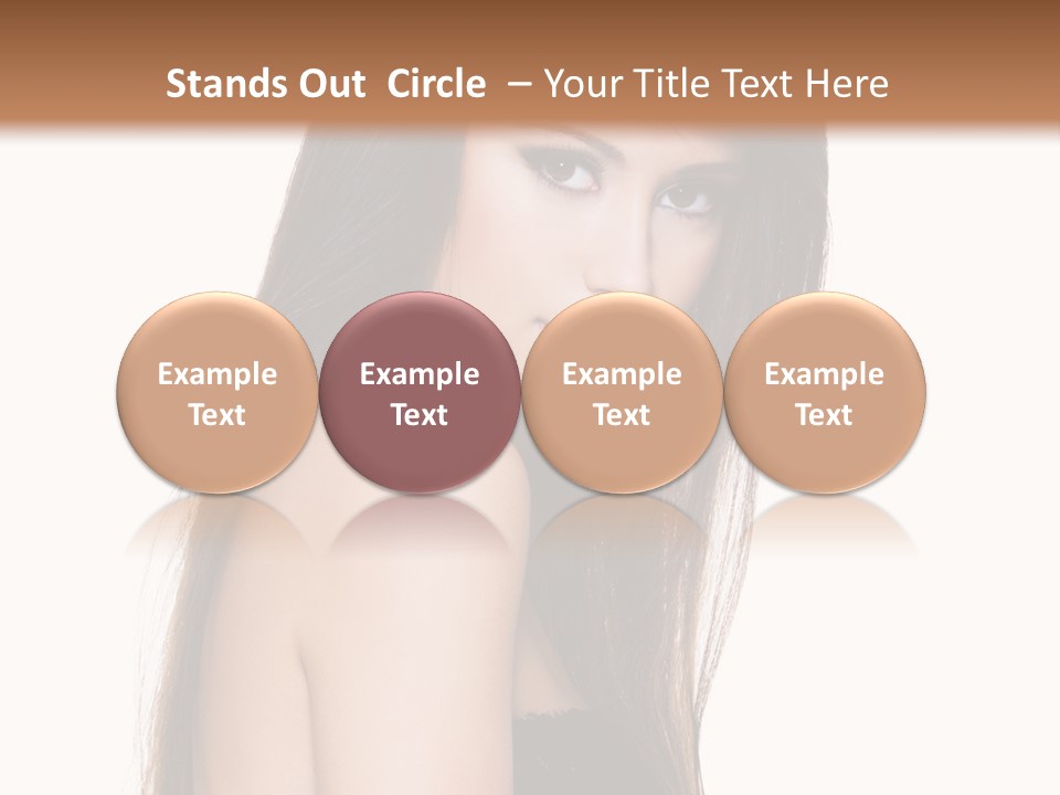 White Blond Bedroom PowerPoint Template