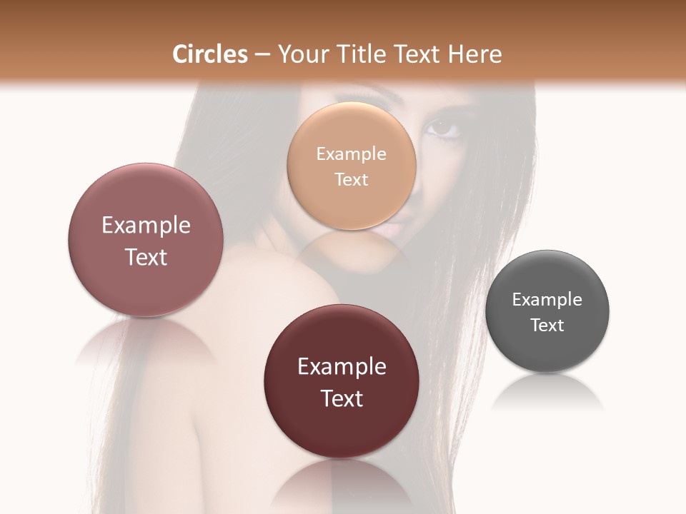 White Blond Bedroom PowerPoint Template