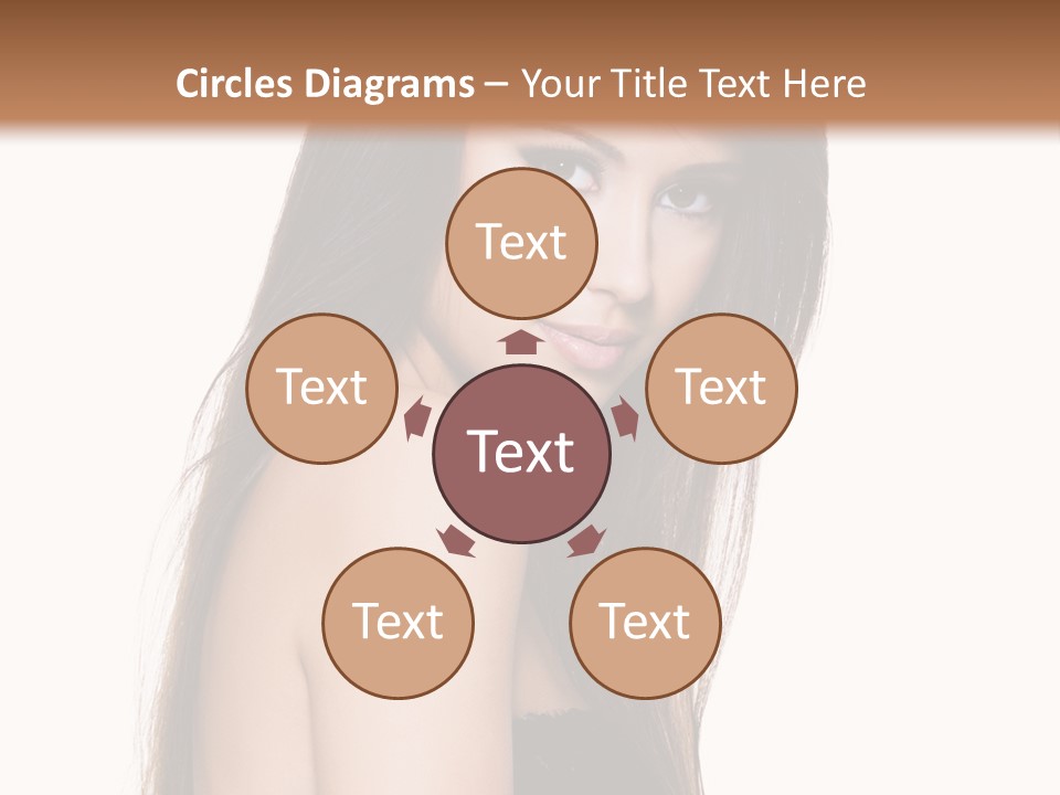 White Blond Bedroom PowerPoint Template