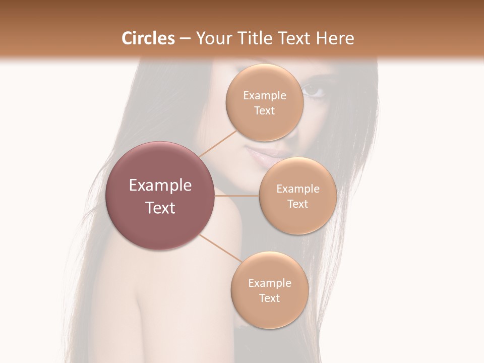 White Blond Bedroom PowerPoint Template