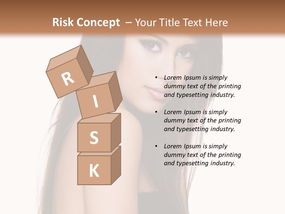 White Blond Bedroom PowerPoint Template