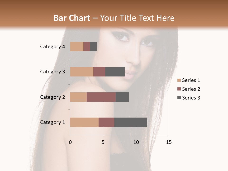 White Blond Bedroom PowerPoint Template