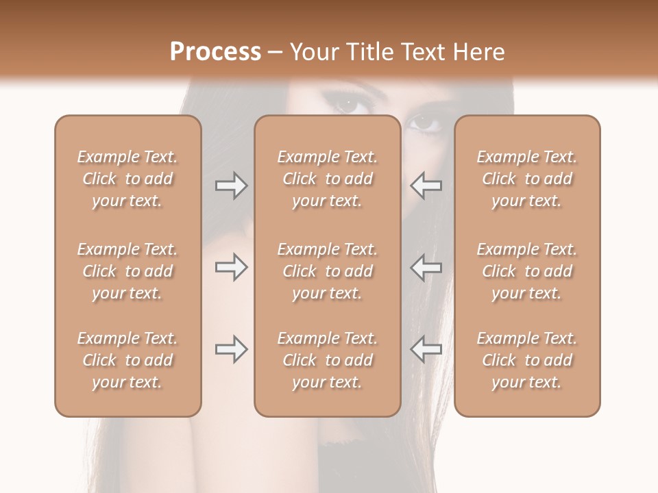 White Blond Bedroom PowerPoint Template