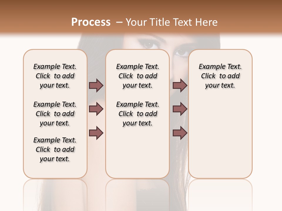 White Blond Bedroom PowerPoint Template