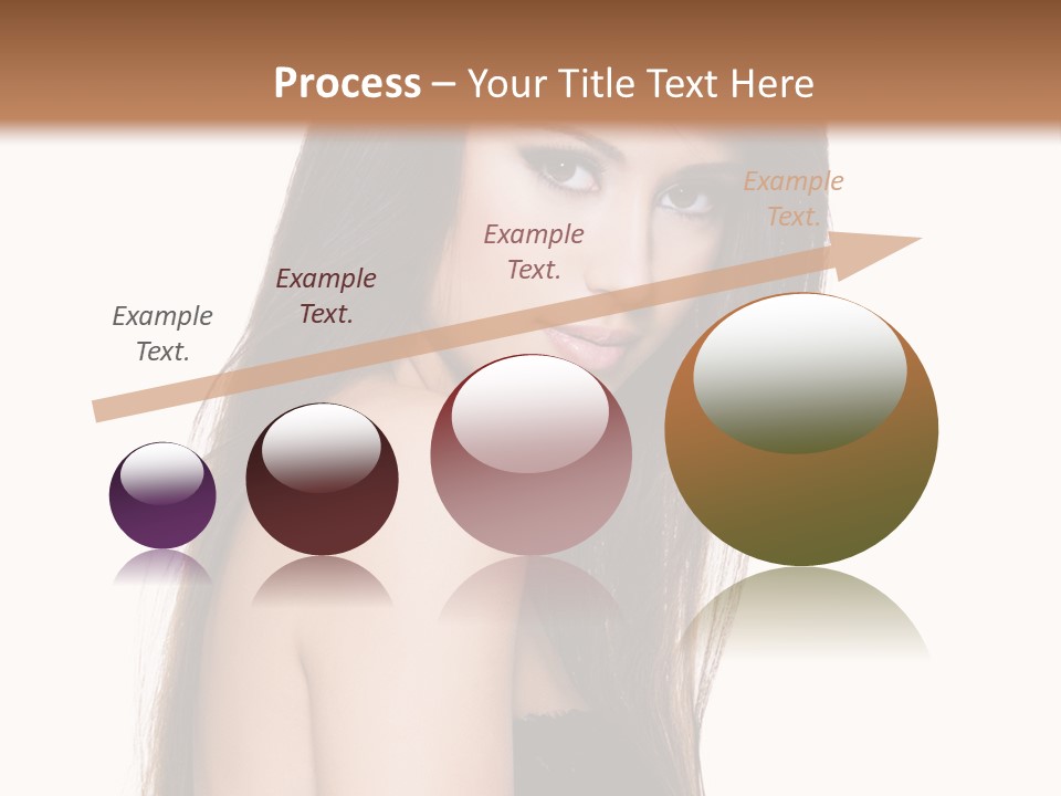 White Blond Bedroom PowerPoint Template