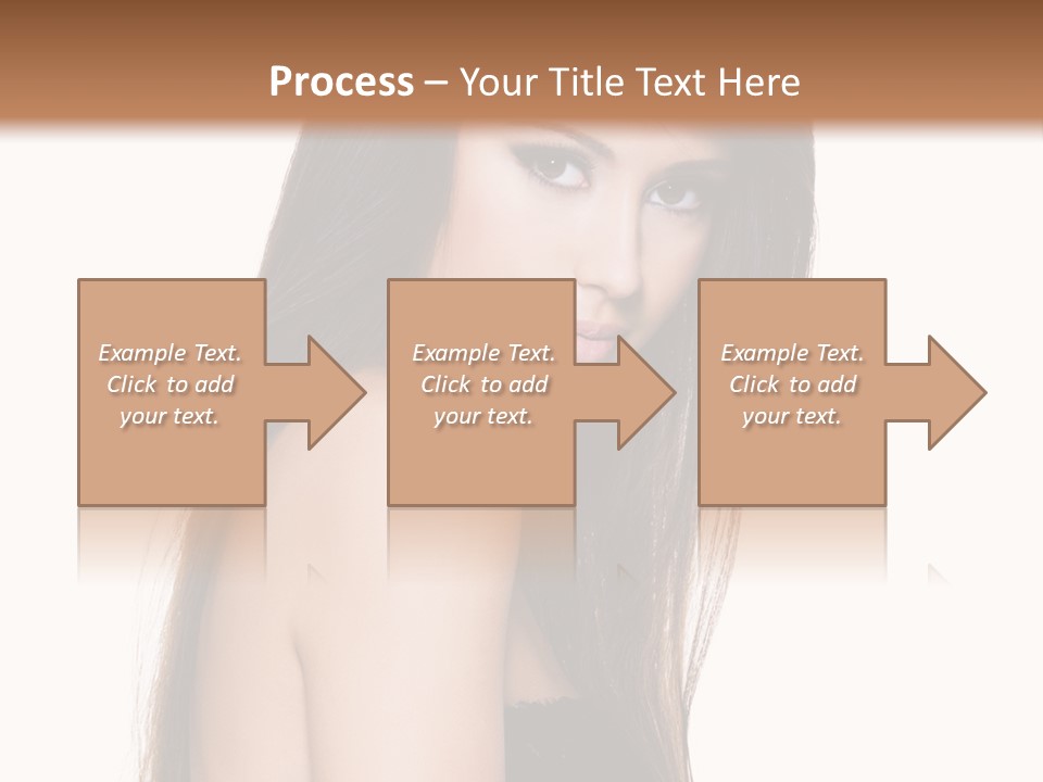 White Blond Bedroom PowerPoint Template