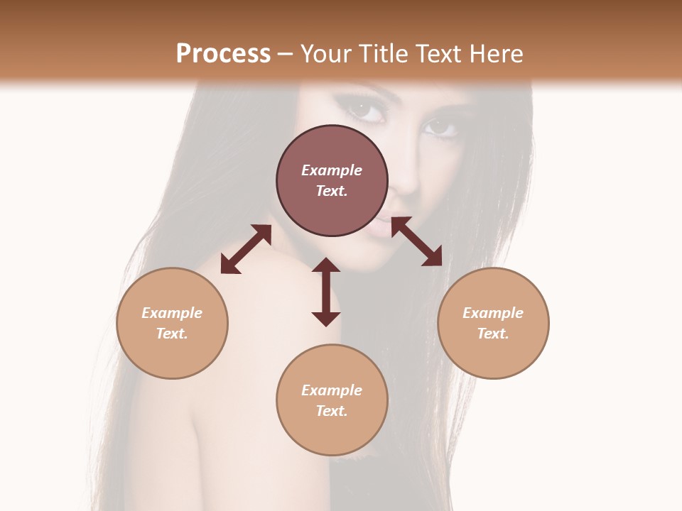 White Blond Bedroom PowerPoint Template