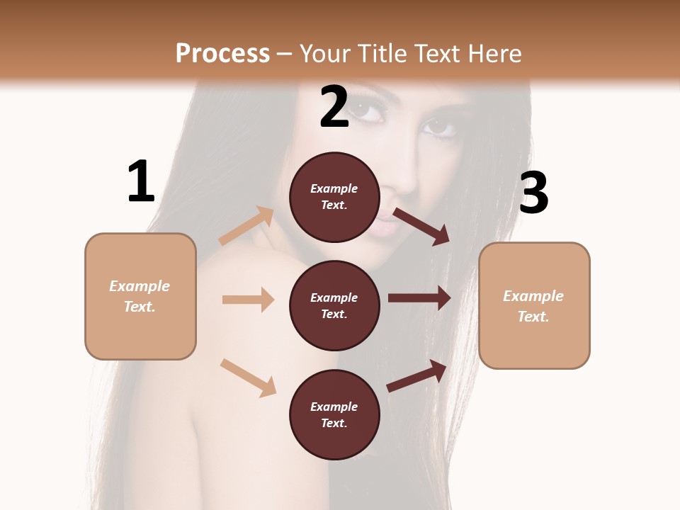 White Blond Bedroom PowerPoint Template