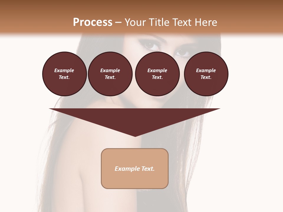 White Blond Bedroom PowerPoint Template