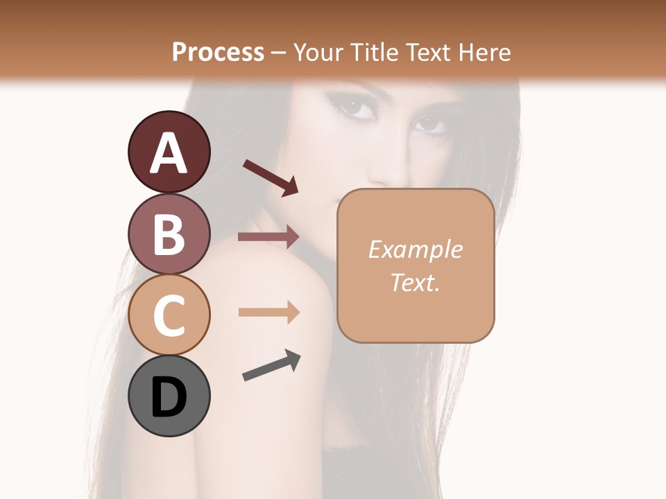 White Blond Bedroom PowerPoint Template