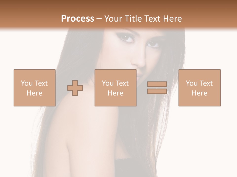 White Blond Bedroom PowerPoint Template