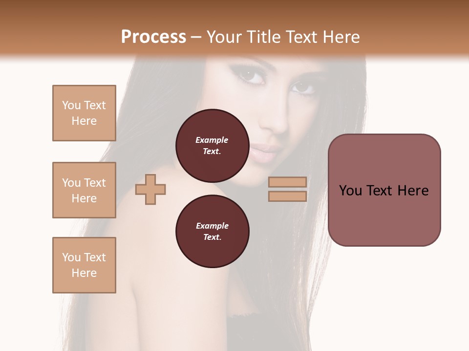 White Blond Bedroom PowerPoint Template