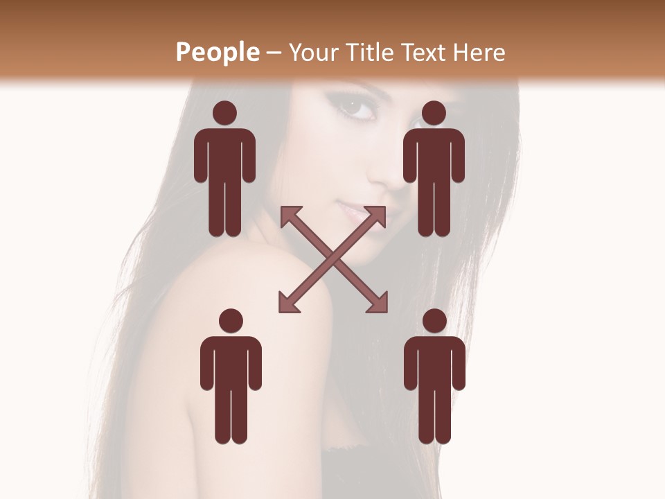 White Blond Bedroom PowerPoint Template