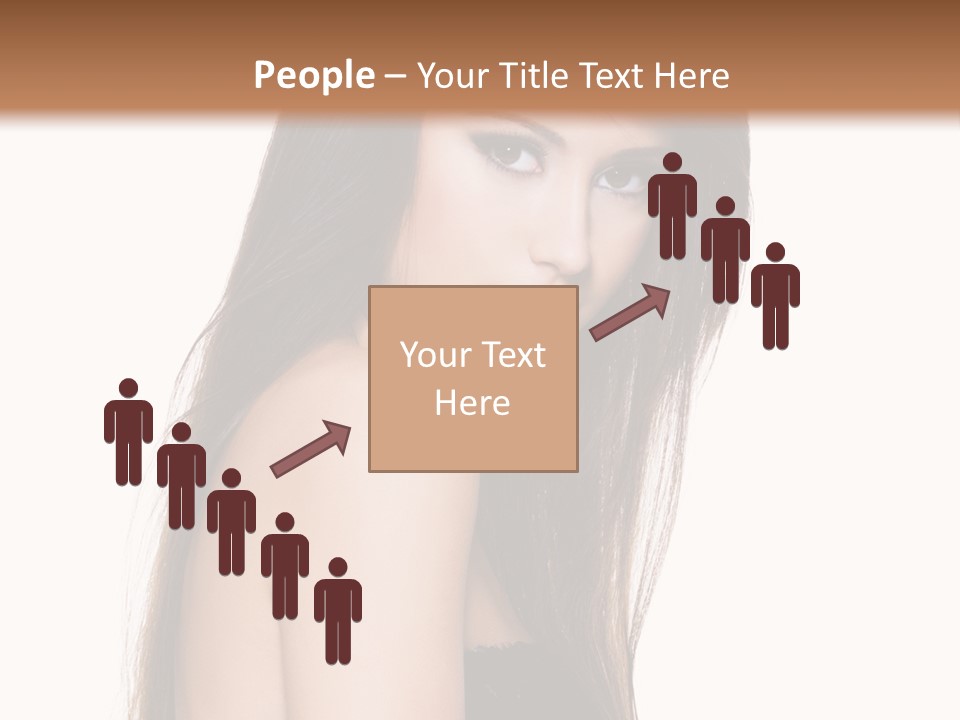 White Blond Bedroom PowerPoint Template