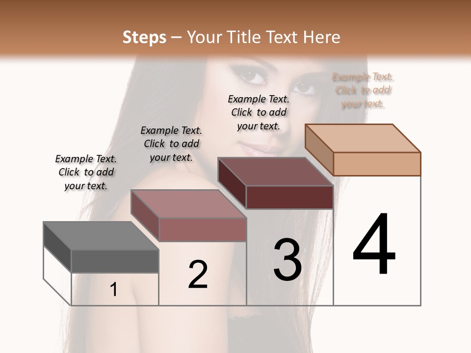 White Blond Bedroom PowerPoint Template