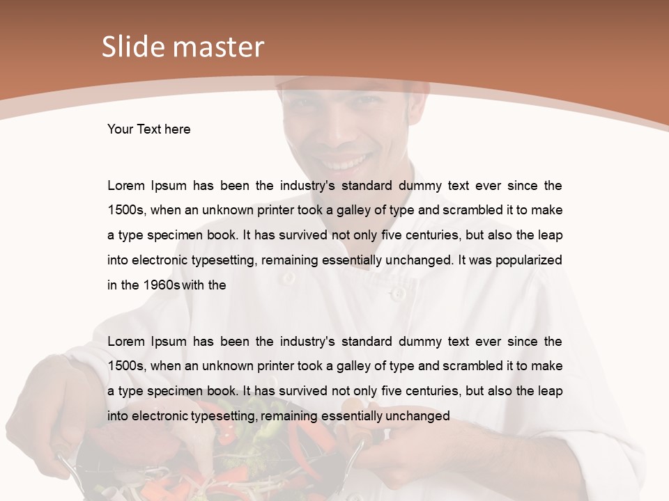 Shot Nourishment Exotic PowerPoint Template