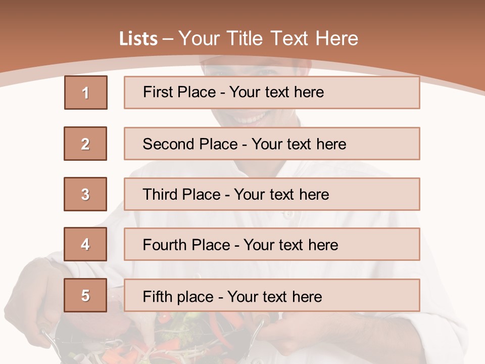 Shot Nourishment Exotic PowerPoint Template