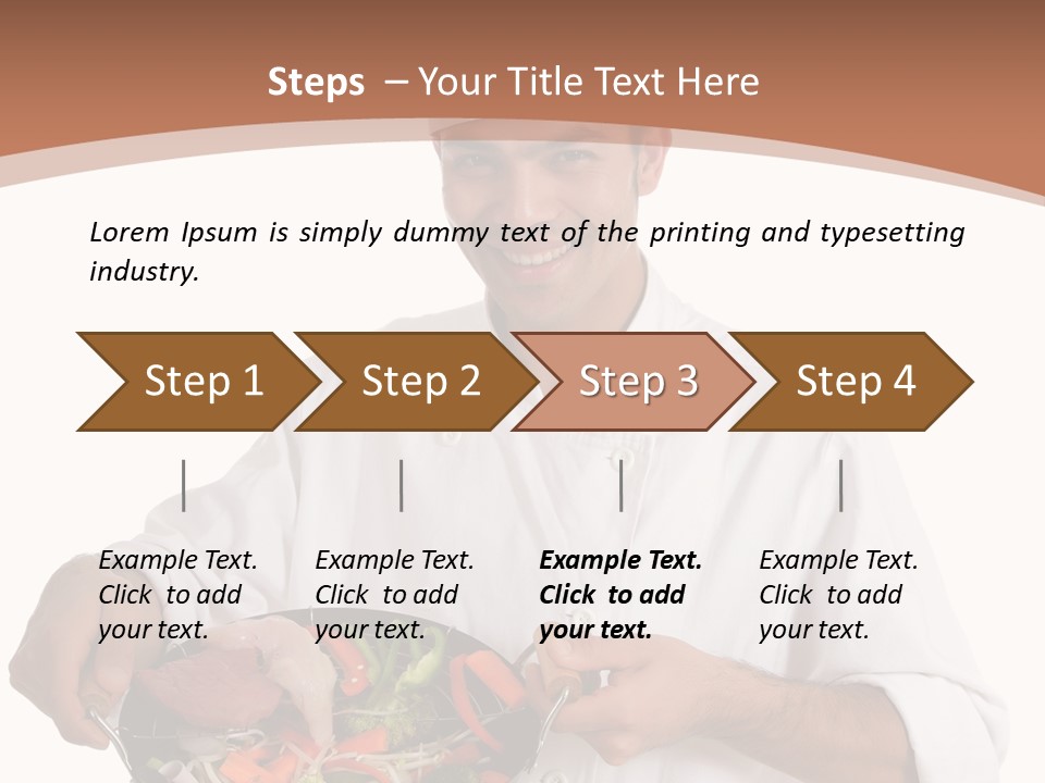 Shot Nourishment Exotic PowerPoint Template