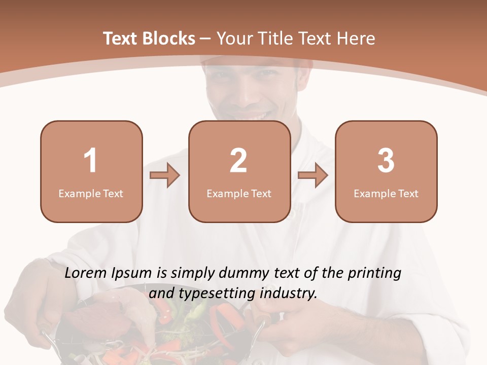 Shot Nourishment Exotic PowerPoint Template
