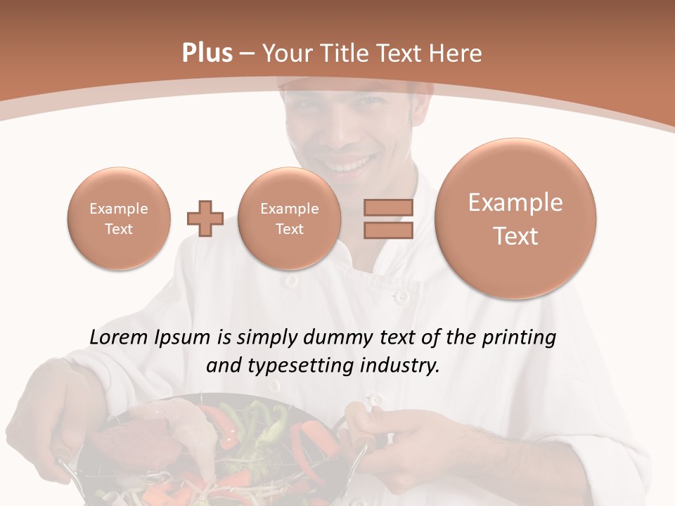 Shot Nourishment Exotic PowerPoint Template