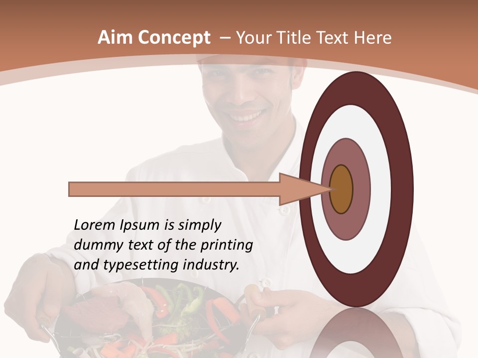 Shot Nourishment Exotic PowerPoint Template