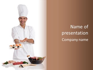 Dish Studio Cook PowerPoint Template