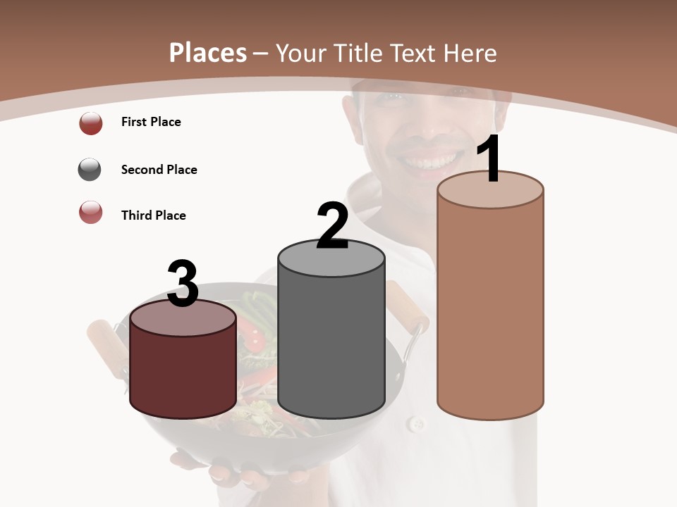 Fresh Restaurant Raw PowerPoint Template