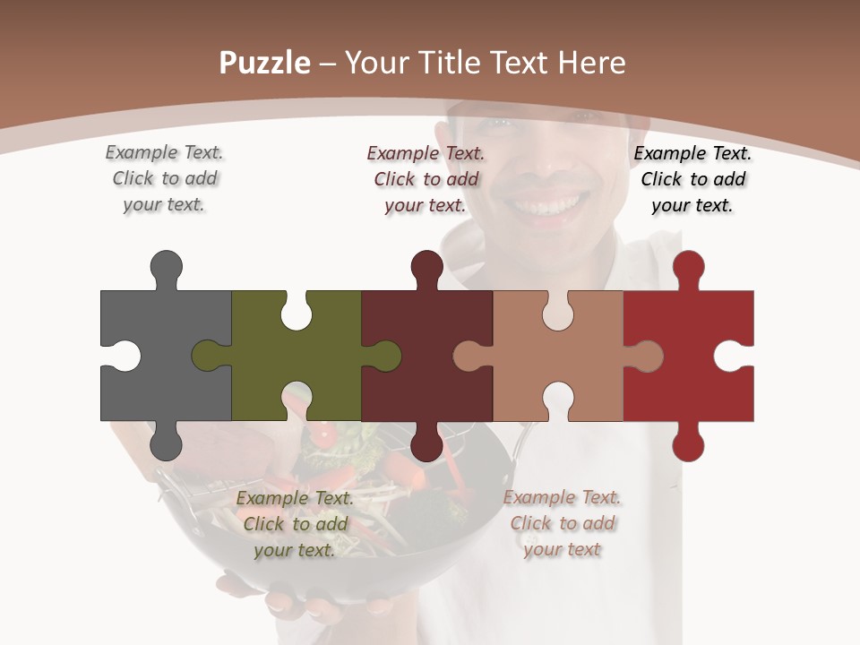 Fresh Restaurant Raw PowerPoint Template