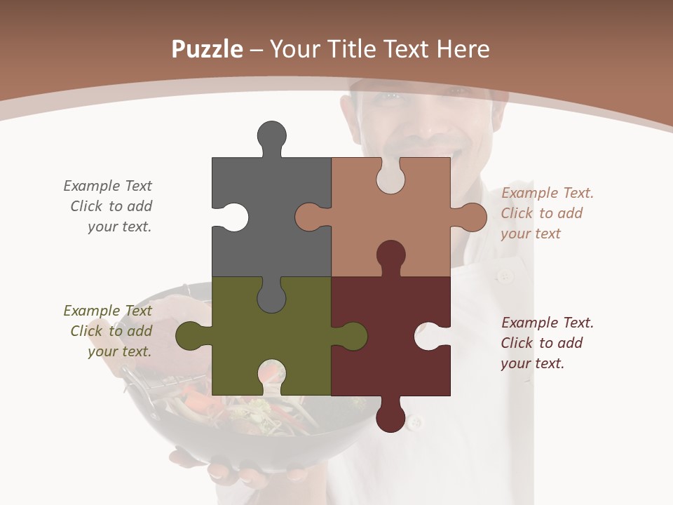 Fresh Restaurant Raw PowerPoint Template