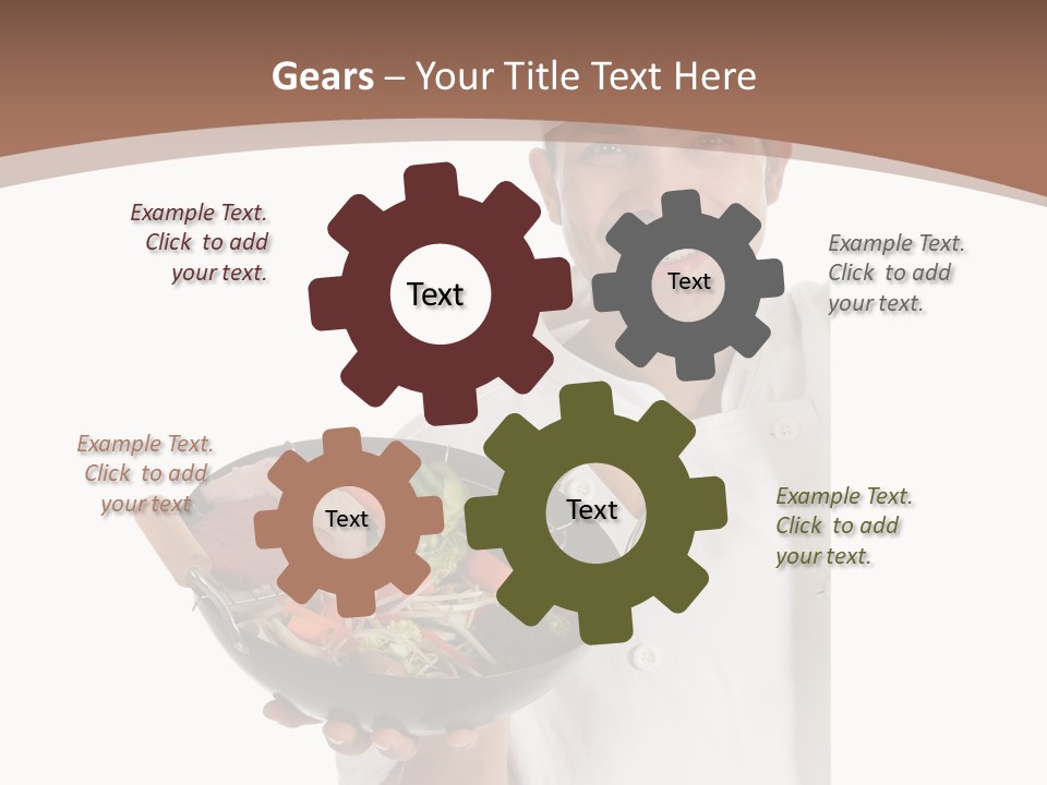 Fresh Restaurant Raw PowerPoint Template