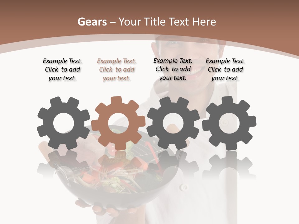 Fresh Restaurant Raw PowerPoint Template