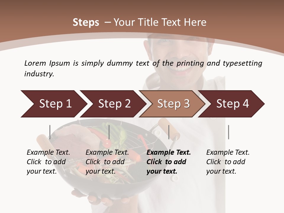 Fresh Restaurant Raw PowerPoint Template