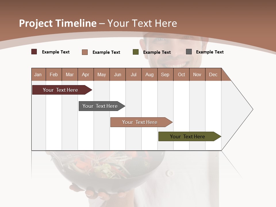 Fresh Restaurant Raw PowerPoint Template