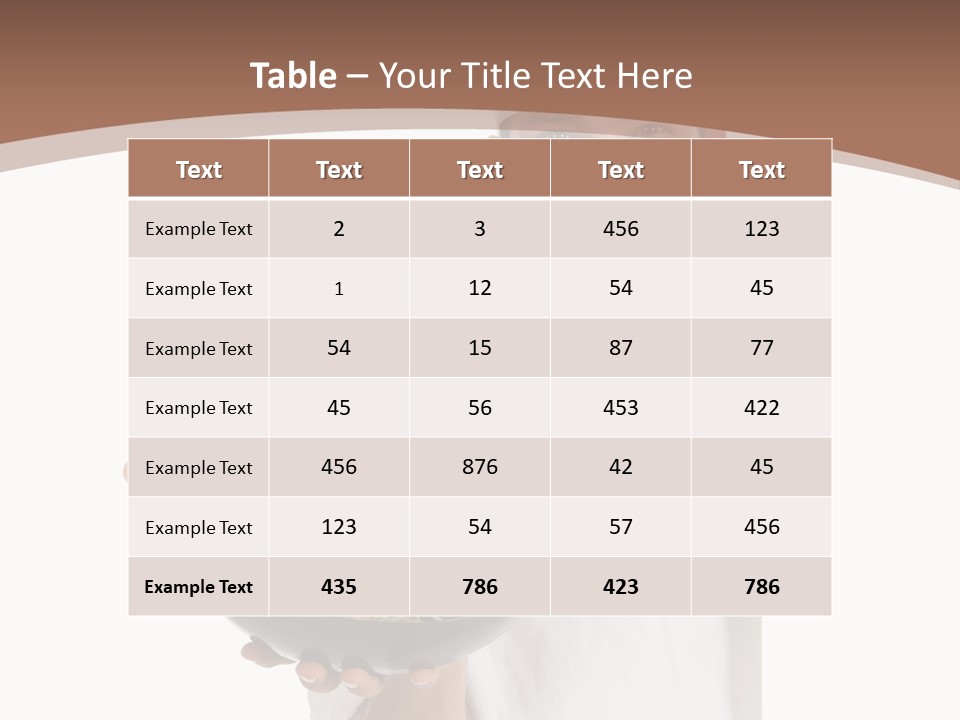 Fresh Restaurant Raw PowerPoint Template