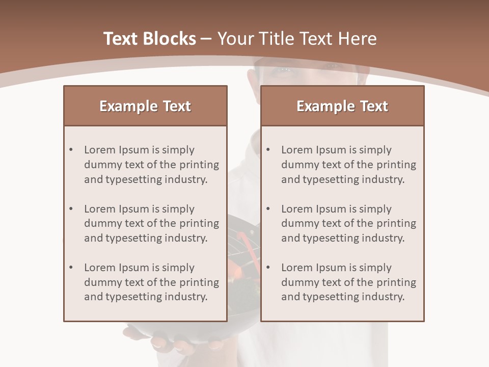 Fresh Restaurant Raw PowerPoint Template