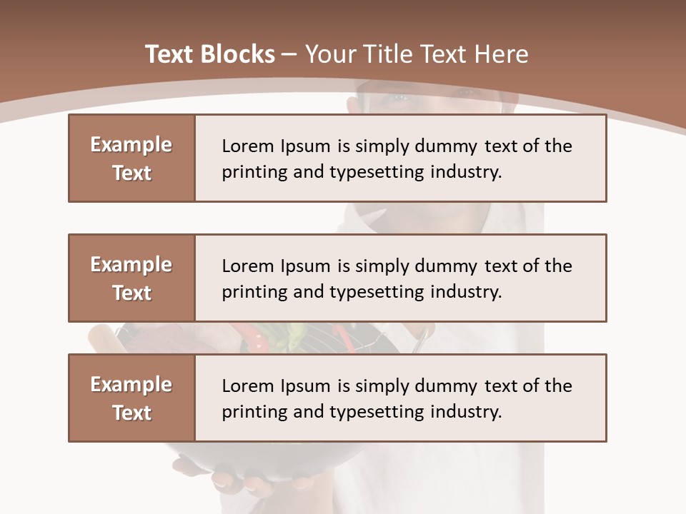 Fresh Restaurant Raw PowerPoint Template