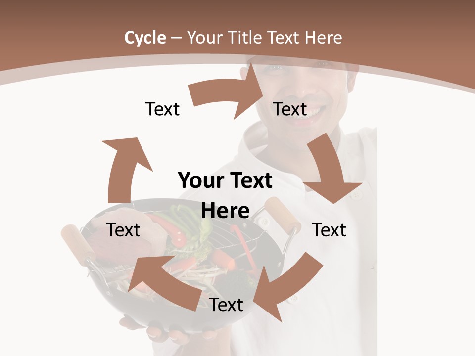 Fresh Restaurant Raw PowerPoint Template