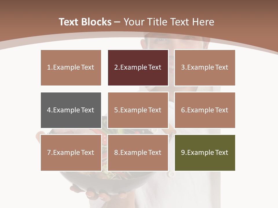 Fresh Restaurant Raw PowerPoint Template