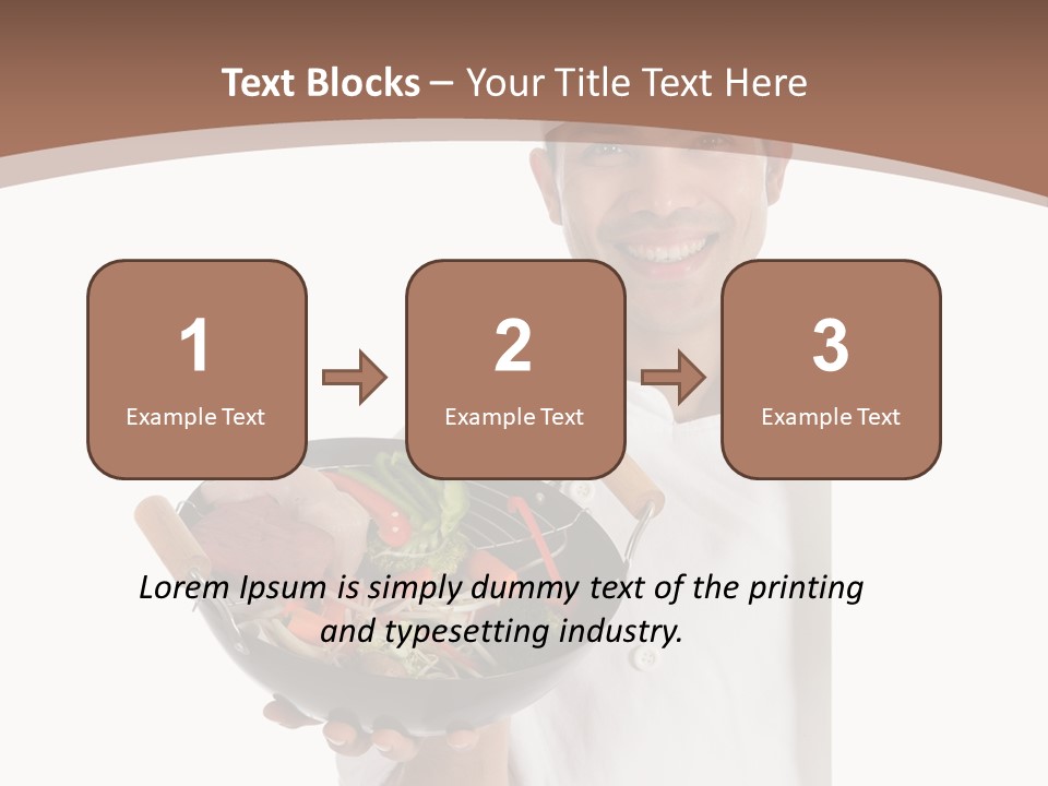 Fresh Restaurant Raw PowerPoint Template