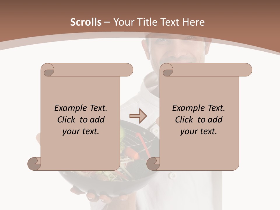 Fresh Restaurant Raw PowerPoint Template