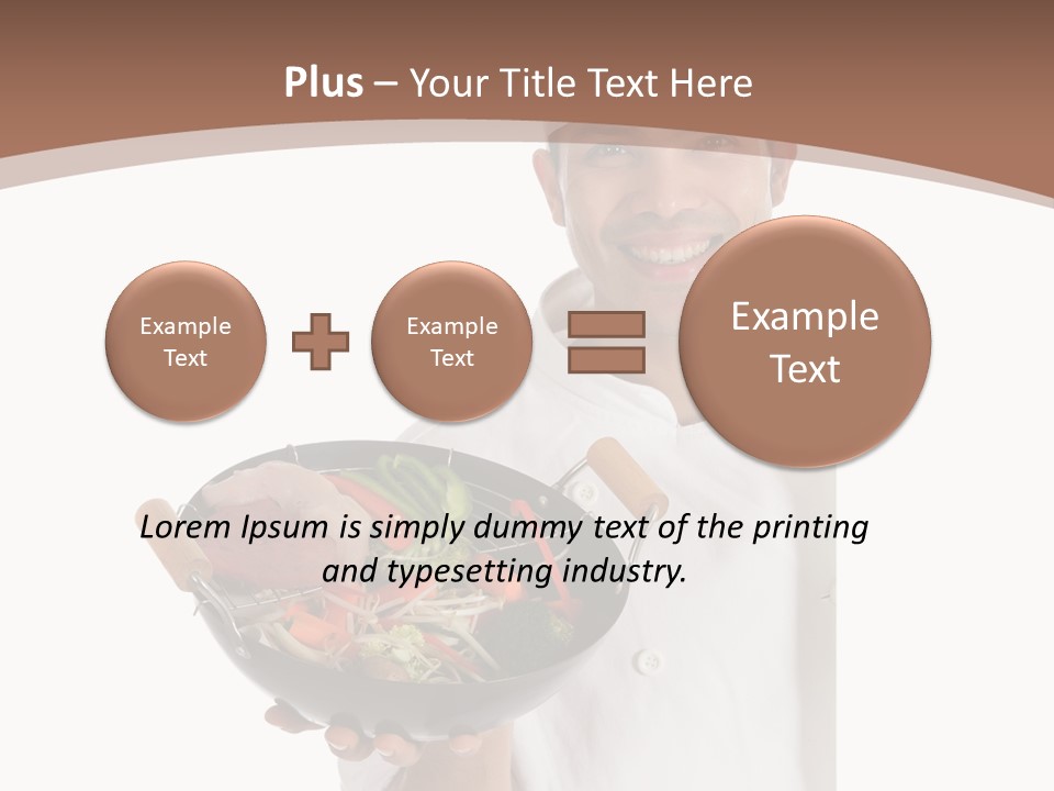 Fresh Restaurant Raw PowerPoint Template